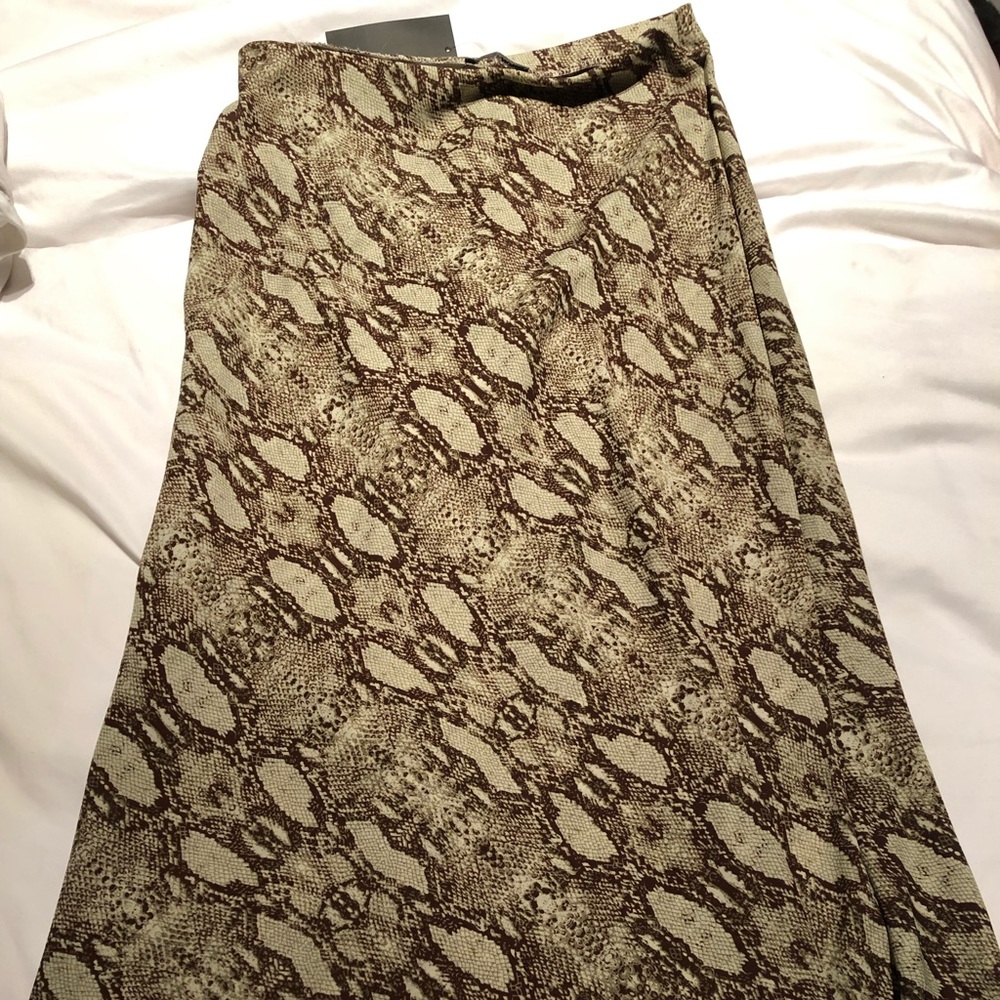 Print skirt
